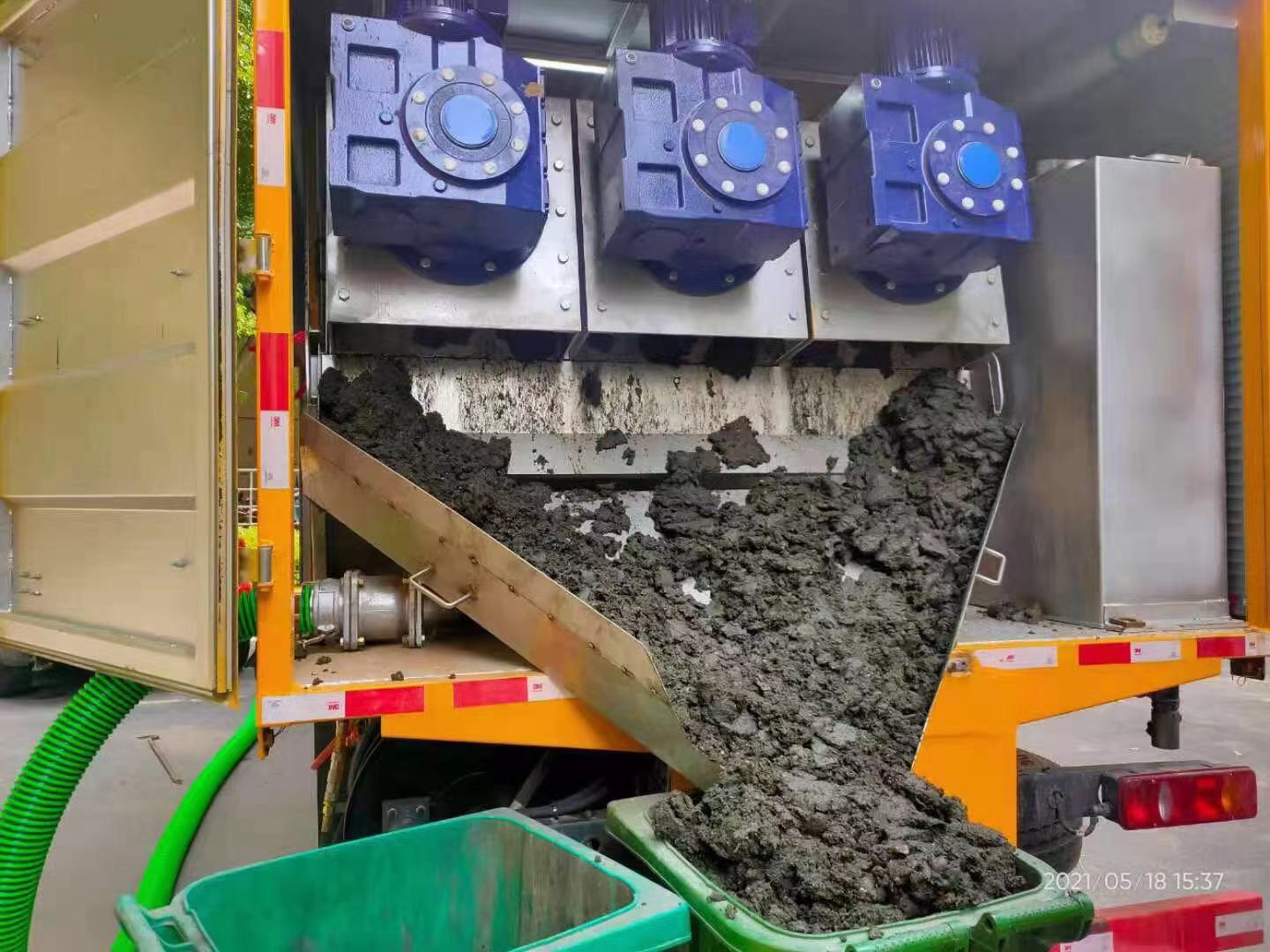 红河化粪池清掏城市维护站-泥浆净化干湿分离处理